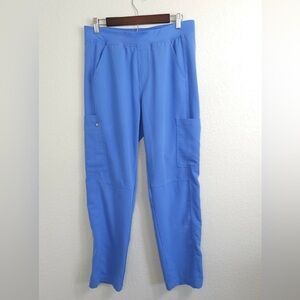 FIGS Technical Scrub Bottoms‎ Blue Size Medium